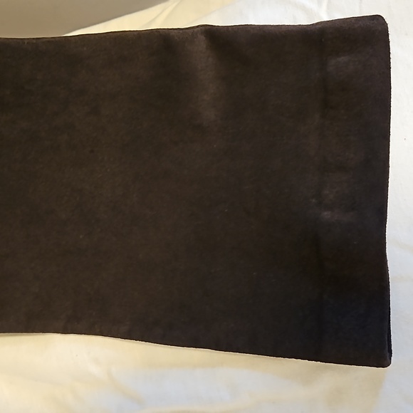DANIER - SUEDE leather pants - Dark Chocolate Size 2 - Picture 9 of 14
